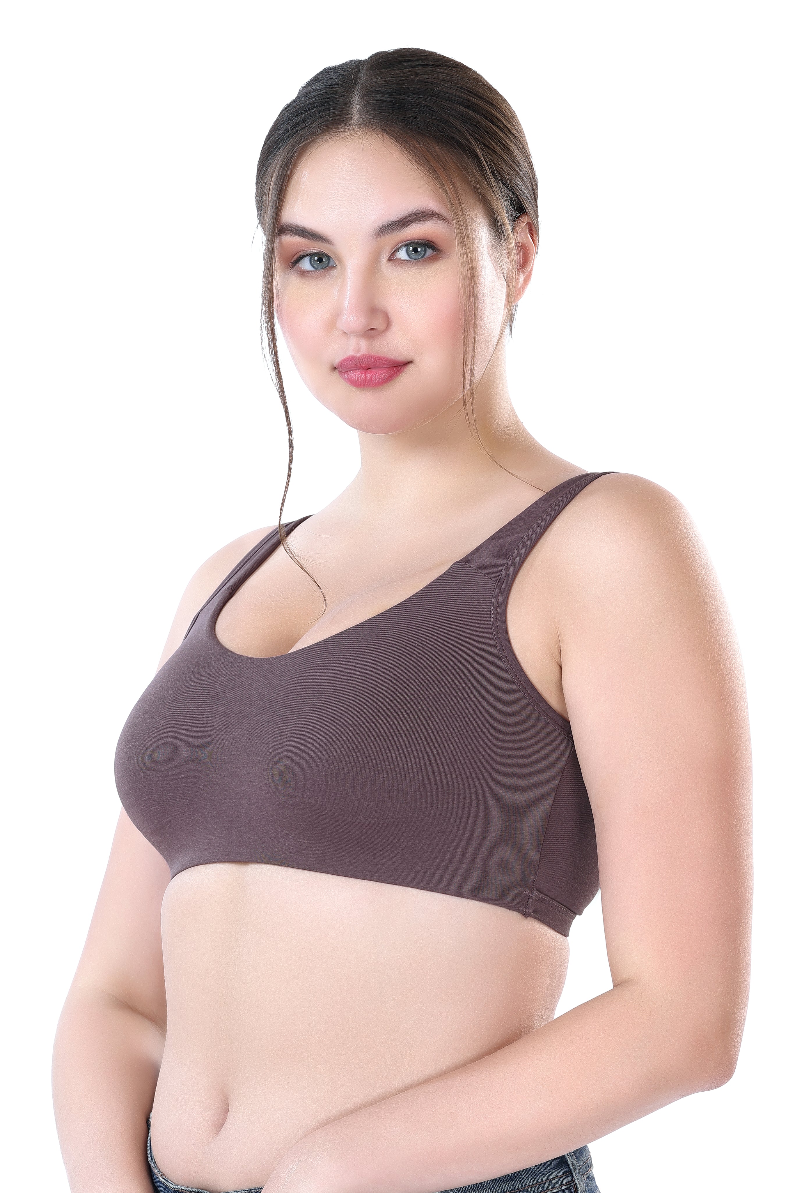 CORE BRA | B CUP | NON PADDED | NON - WIRED | LYCRA STRETCH | SPORTS BRA