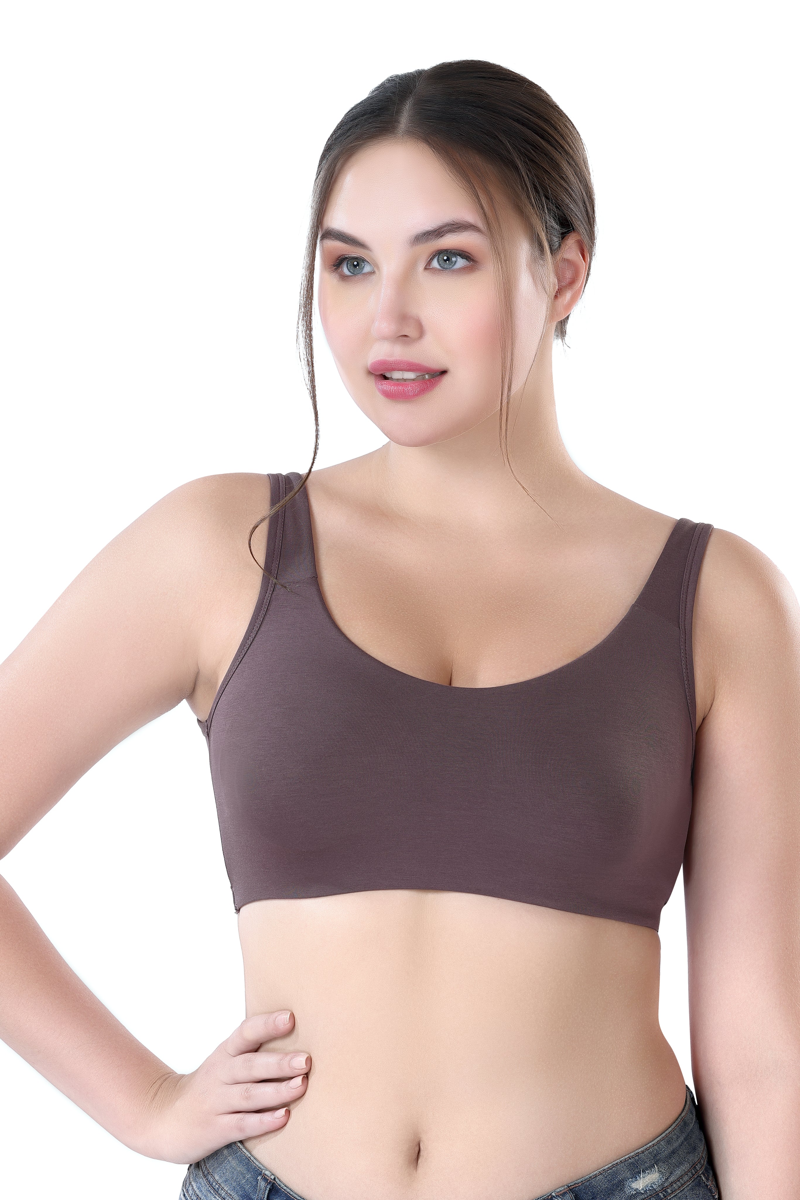 CORE BRA | B CUP | NON PADDED | NON - WIRED | LYCRA STRETCH | SPORTS BRA