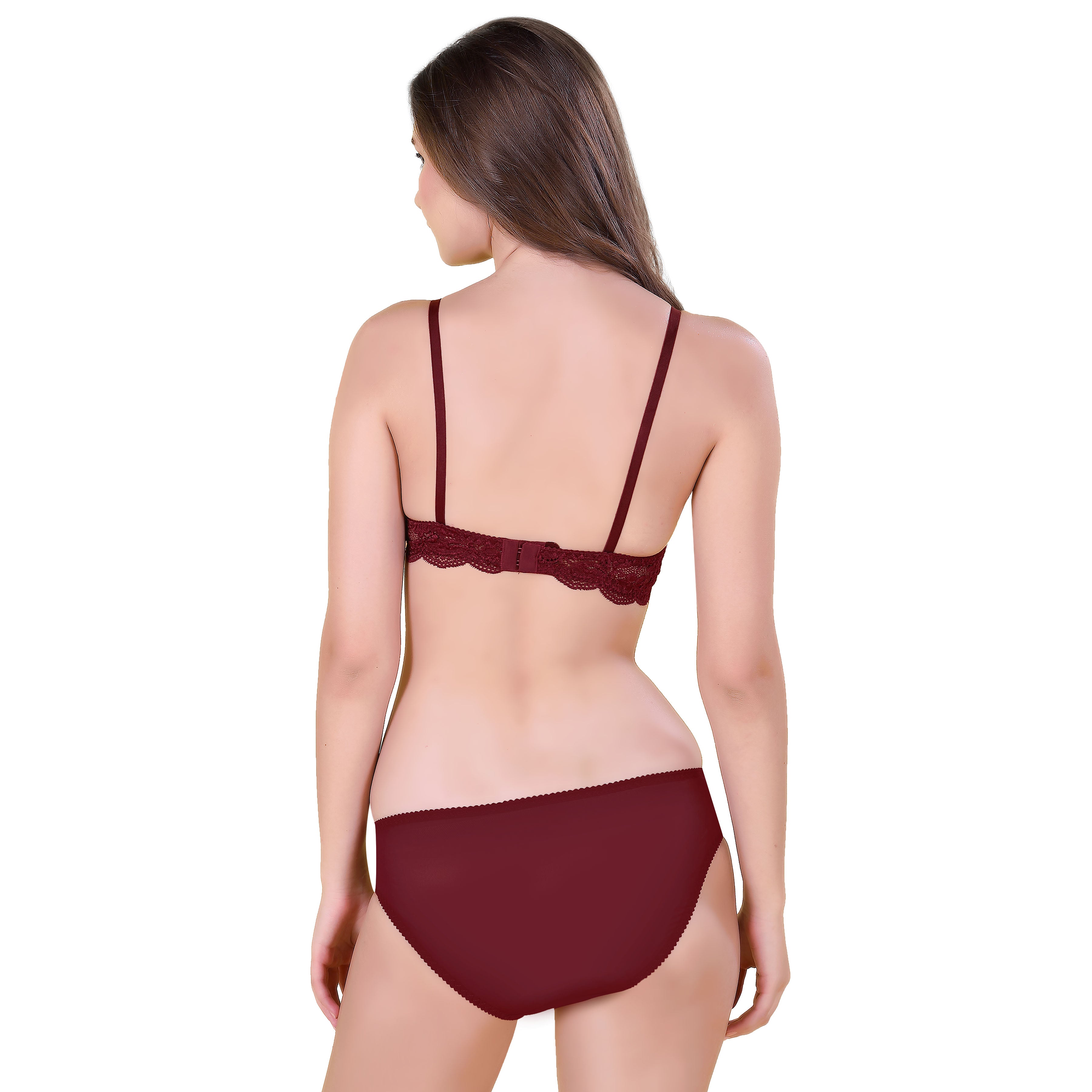 EMOTION BRIDAL SET | NON-PADDED SET | B-CUP | BRIDAL-SET | LACE