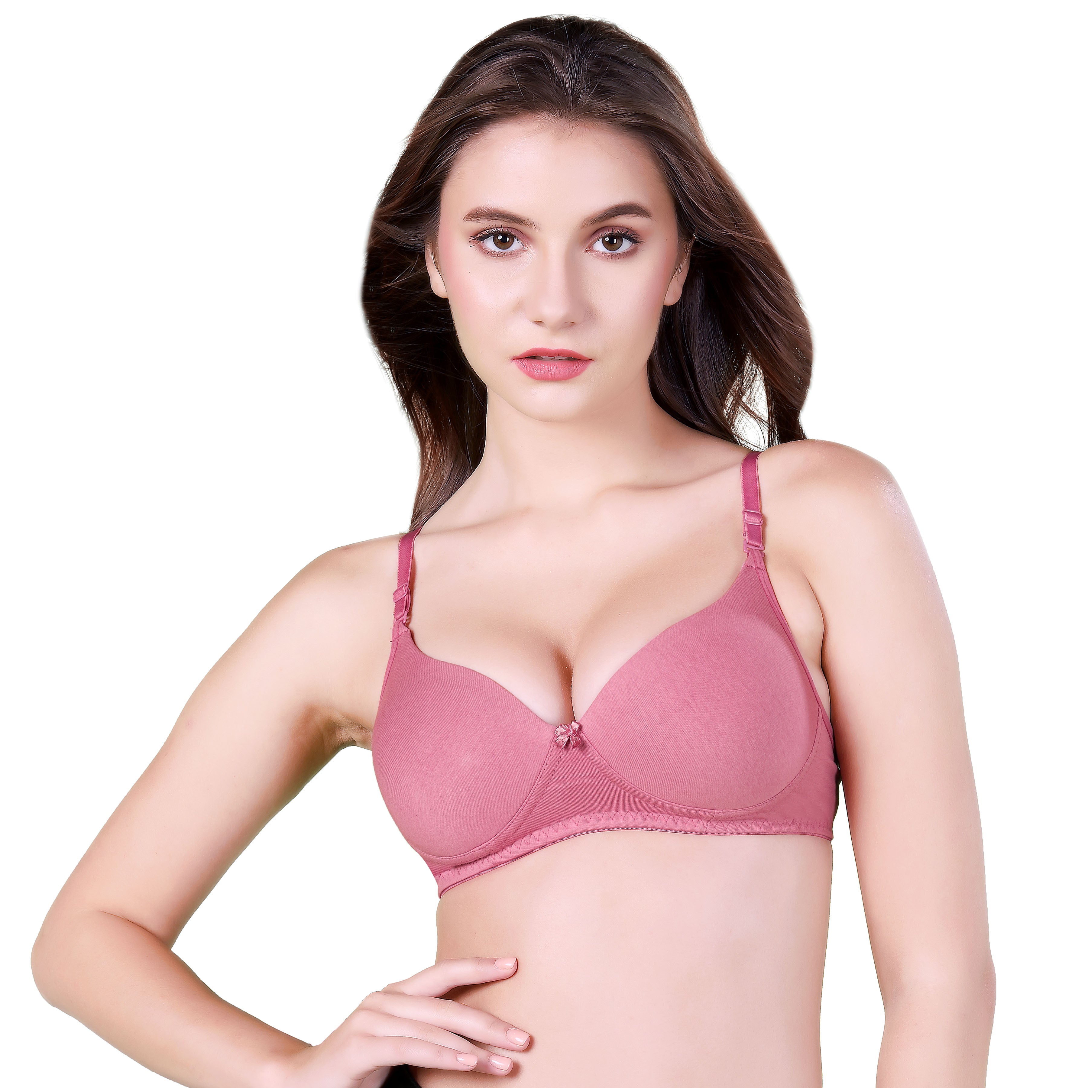 NEXA PAD | B, C & D CUP | PADDED BRA | COTTON HOSIERY | NON-WIRED | FULL CUP PADDED BRA
