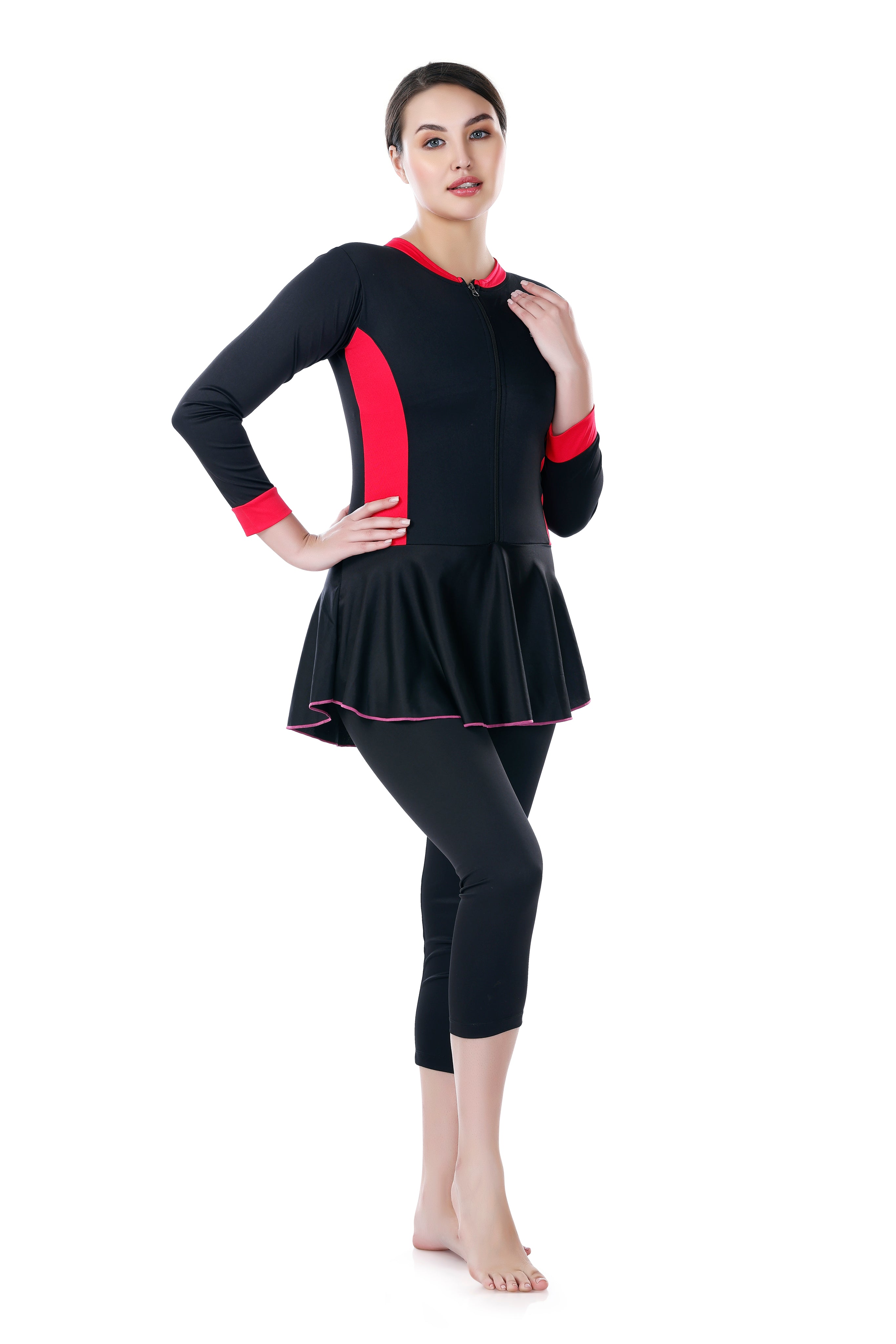 WL 222 FROCK AND CAPRI STYLE SWIMSUIT