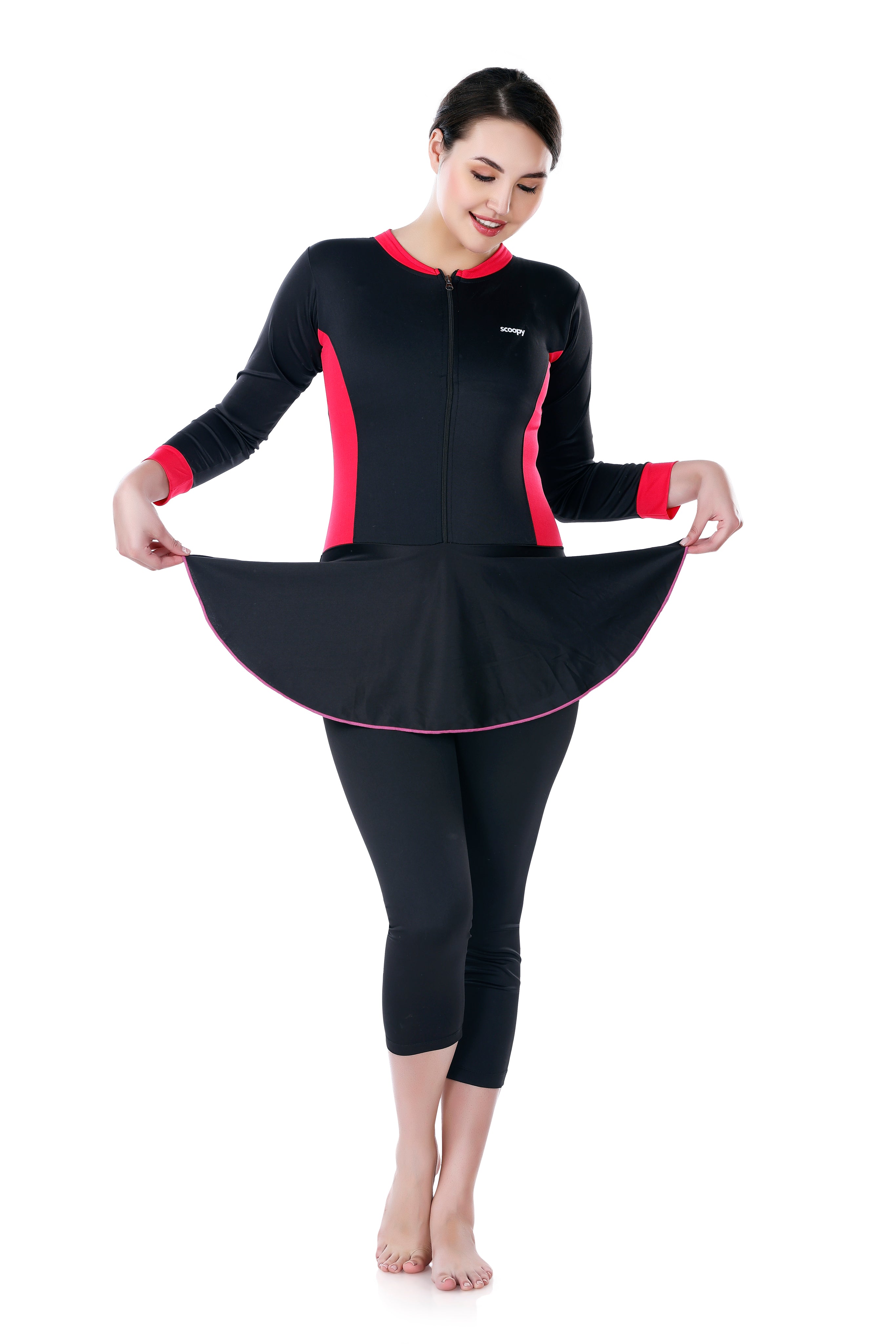 WL 222 FROCK AND CAPRI STYLE SWIMSUIT