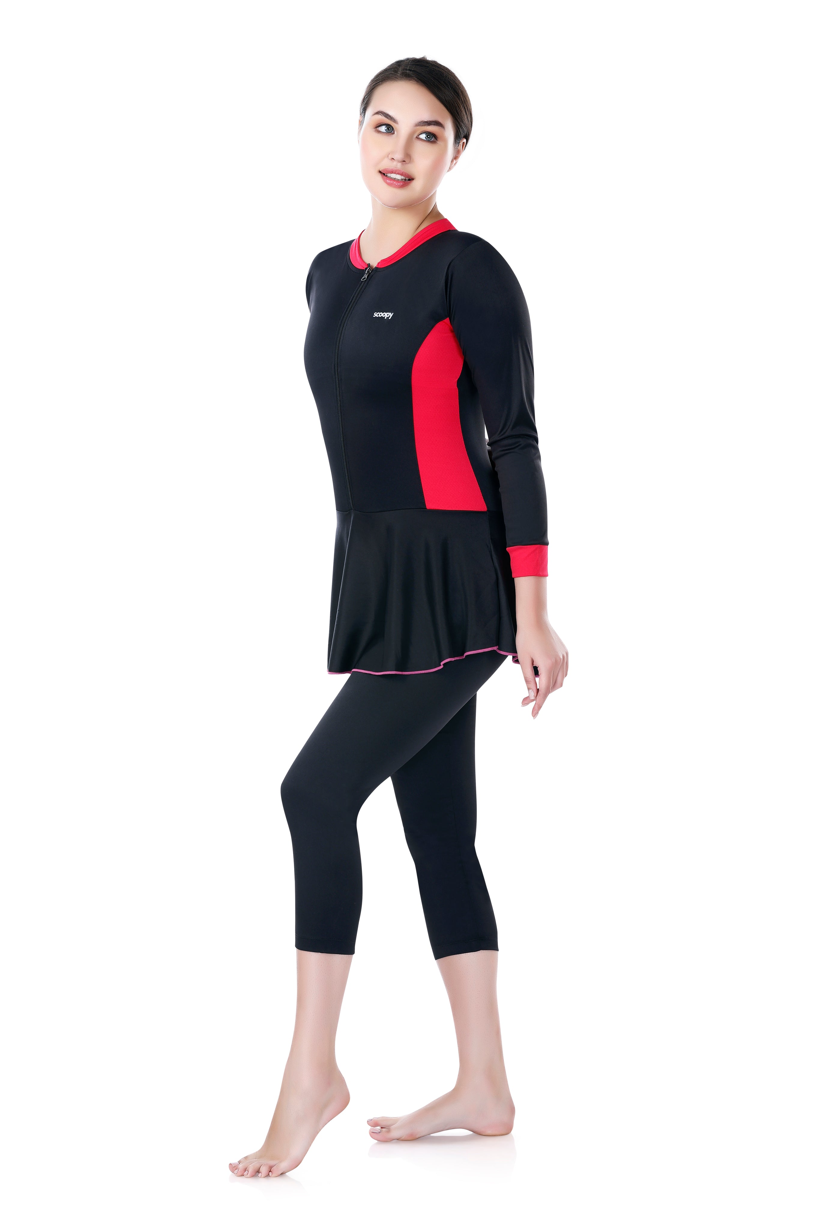 WL 222 FROCK AND CAPRI STYLE SWIMSUIT