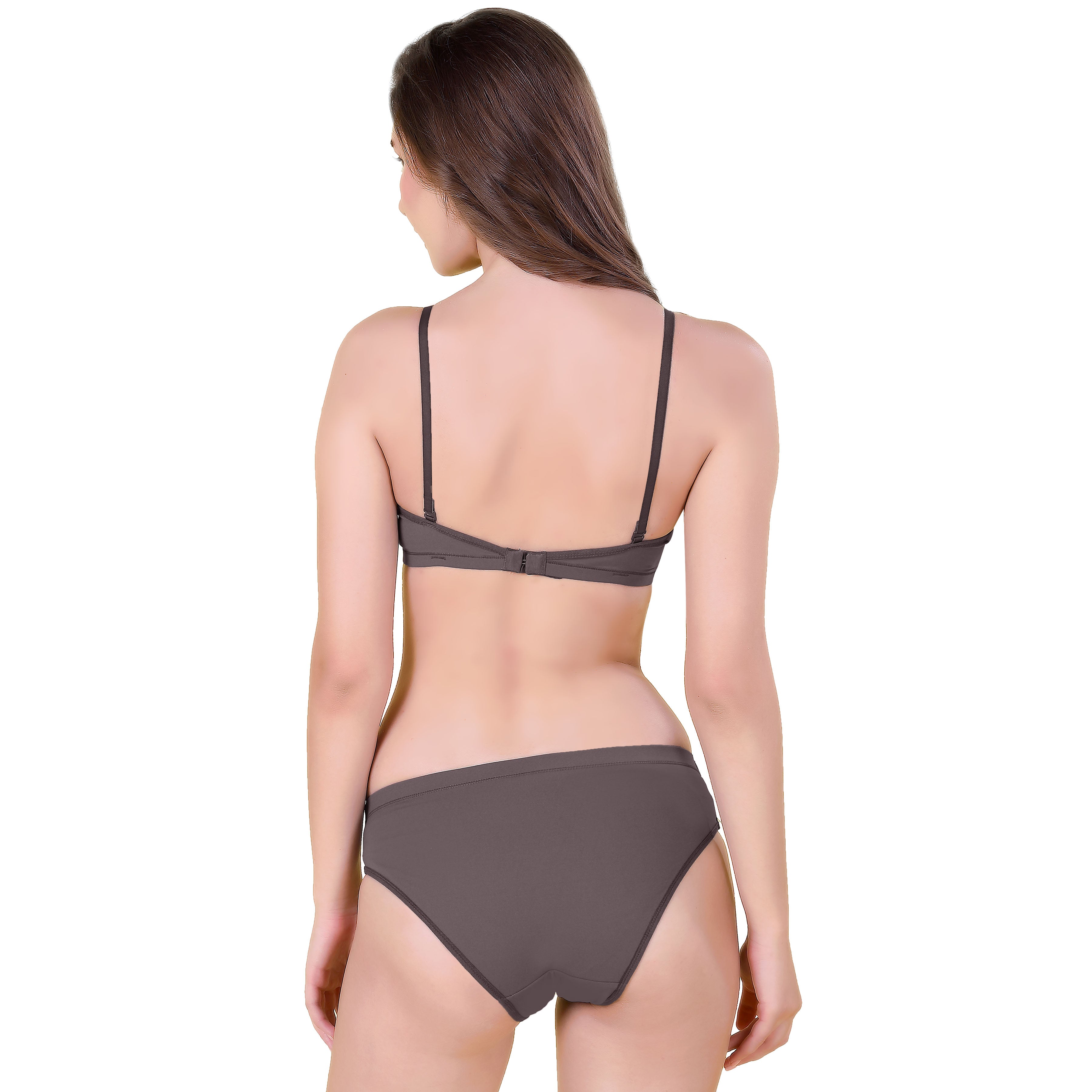 PEPPER SET / B-CUP / NON-PADDED SET / NON-WIRED / PLAIN SET / FULL CUP BRA SET