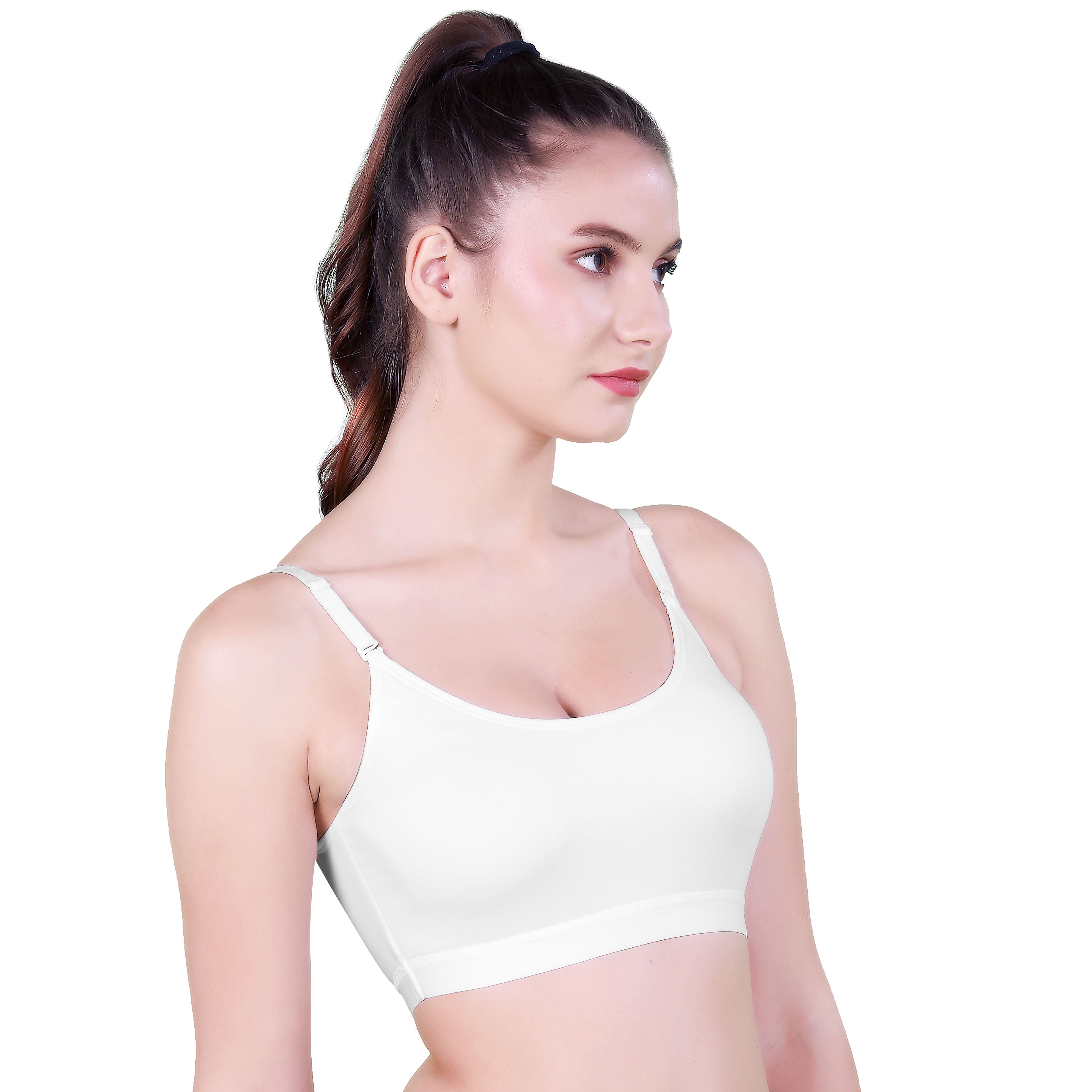 AMAZE BRA | B-CUP | NON-PADDED | NON-WIRED | SPORTS WEAR | TEENAGE BRA | WITH TRANSPARENT BELT