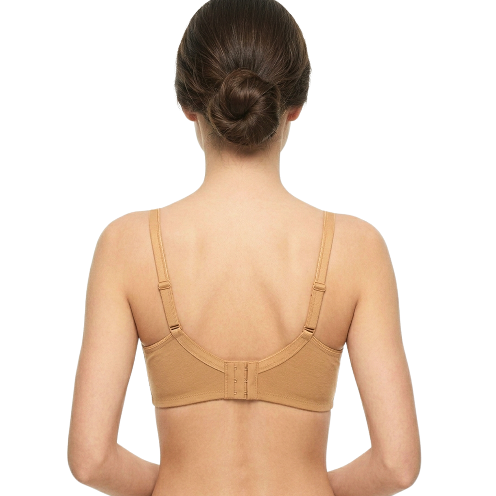 BOSTON BRA | SIDE CUSHION | B CUP | NON PADDED | NON WIRED | COTTON HOSIERY LYCRA | EVERYDAY TSHIRT BRA