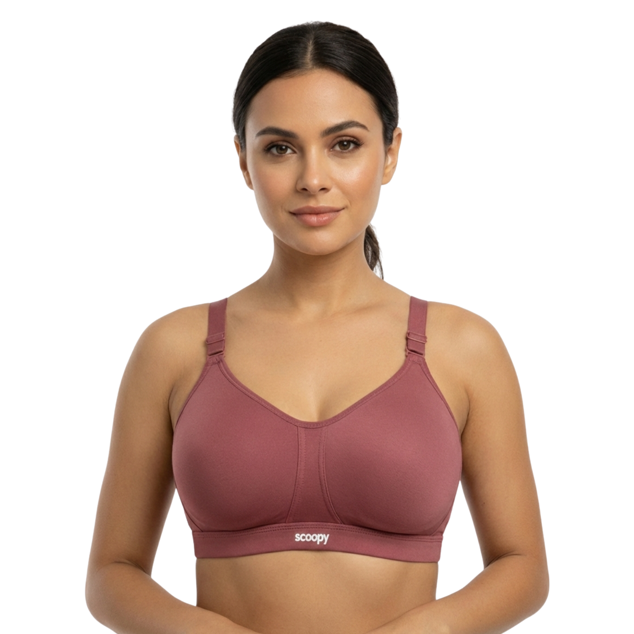 TUCSON D BRA | D CUP | SEMI PADDED | NON WIRED | FULL COVERAGE | COTTON HOSIERY | BROAD BELT AND STRAPS