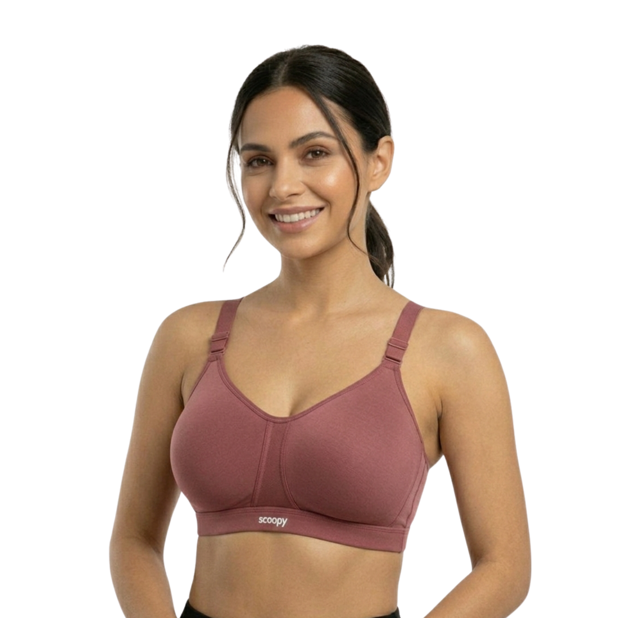 TUCSON D BRA | D CUP | SEMI PADDED | NON WIRED | FULL COVERAGE | COTTON HOSIERY | BROAD BELT AND STRAPS