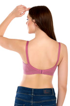 CHROME BRA | C, D & E CUP | NON-PADDED | NON-WIRED | FULL CUP BRA | BROAD STRAPS BRA | COTTON LYCRA