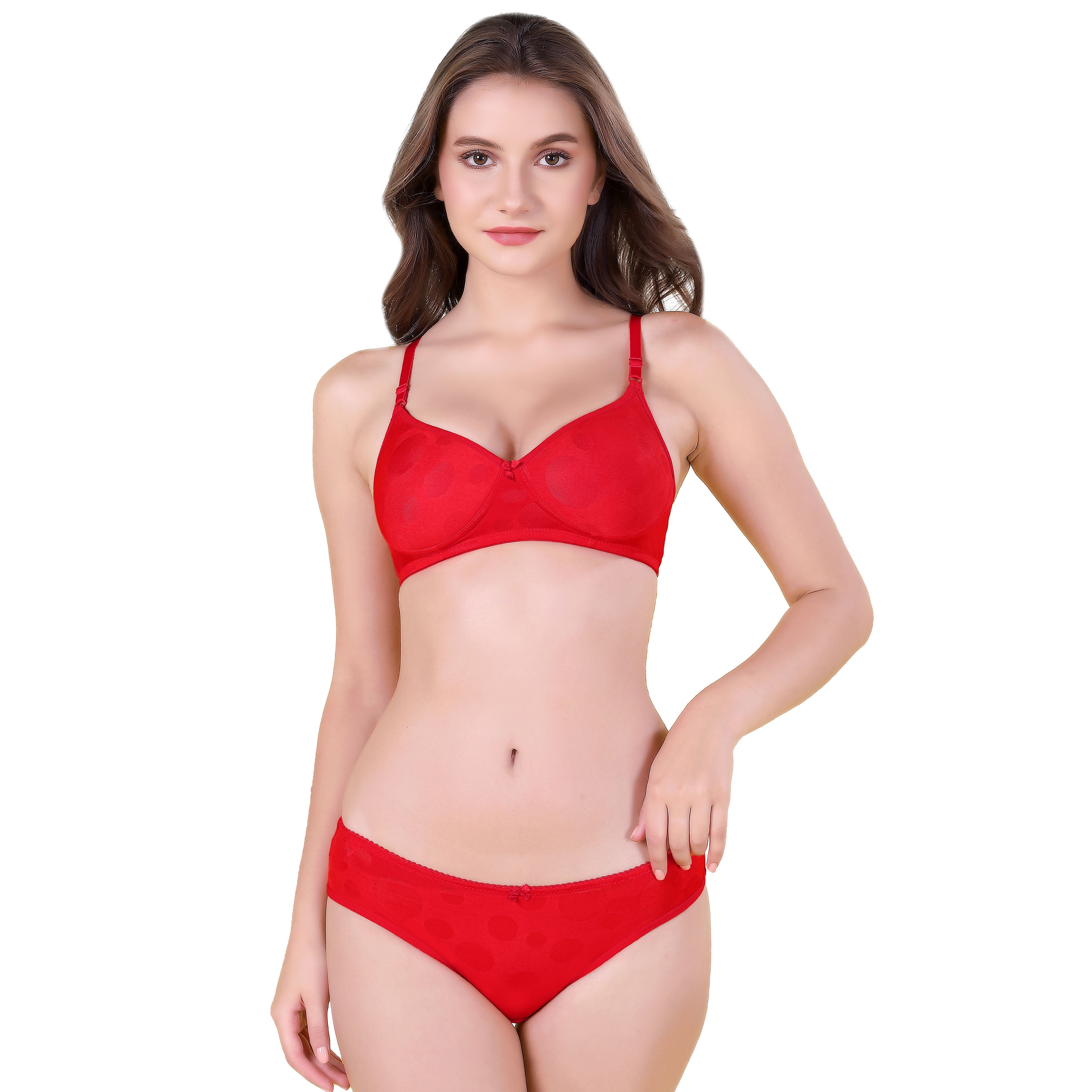 CIRCLE PAD SET | B-CUP | PADDED-SET | POLYAMIDE | PLAIN SET | FULL CUP BRA SET | BUY 2 GET 1 FREE