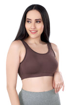 FLEX BRA | B CUP | NON - PADDED | NON - WIRED | DRYFIT LYCRA | SPORTS BRA