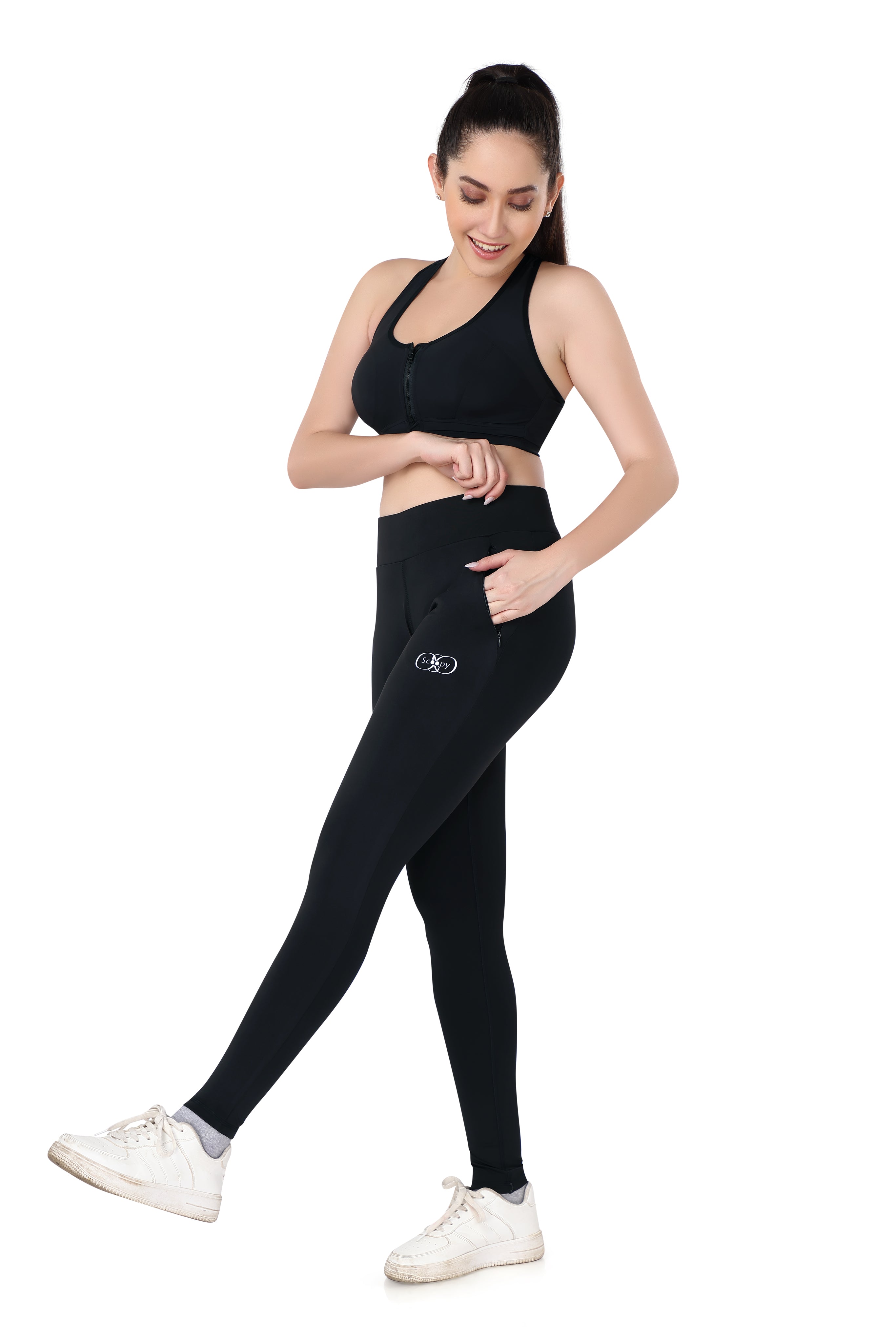 GYM PANT ZIPPER 0010