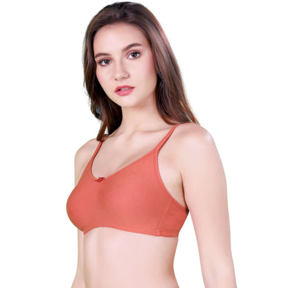 ICE BRA / B-CUP / NON-PADDED / NON-WIRED / SPORTS WEAR / TEENAGE BRA / FULL CUP BRA