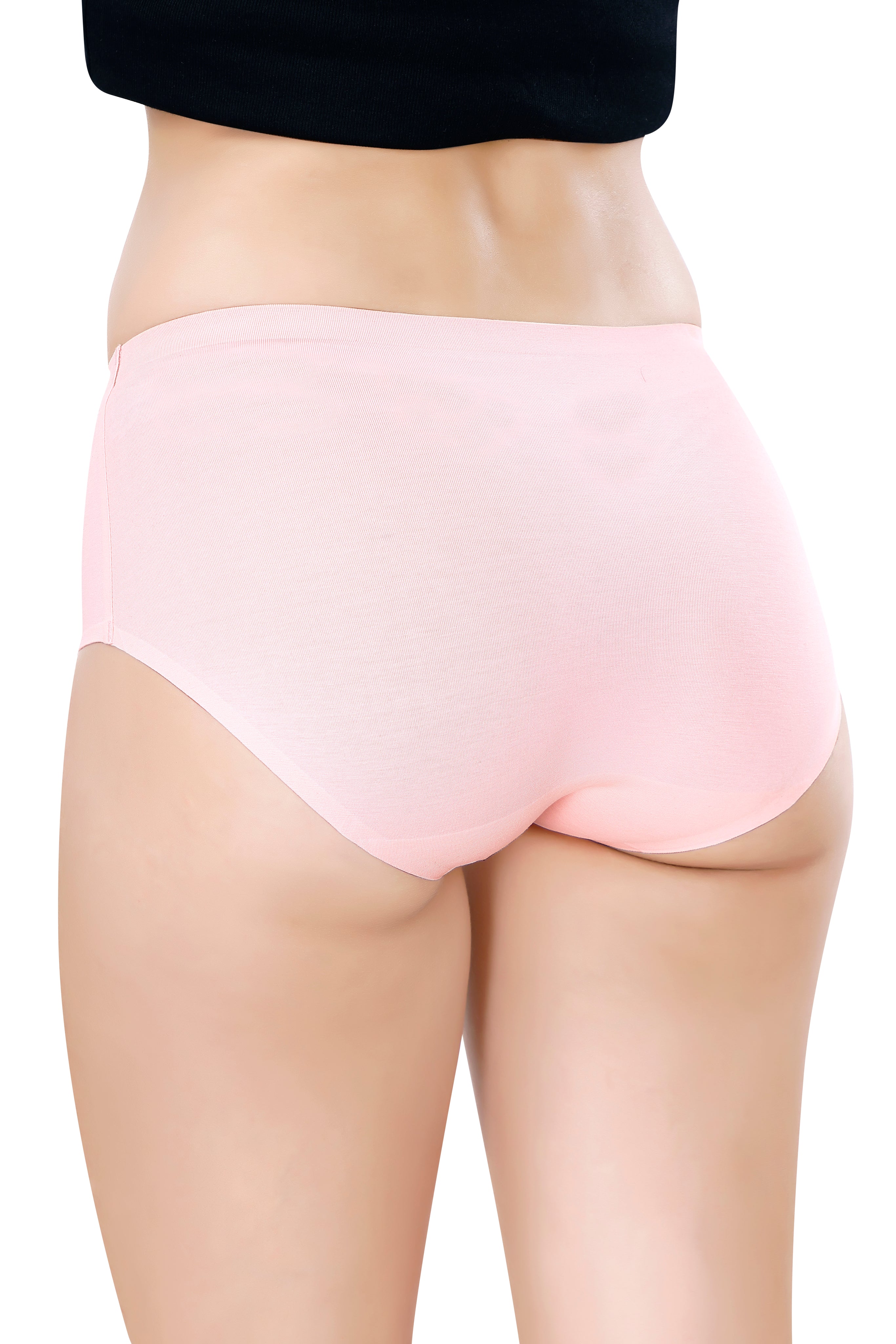 (PACK OF 3) LISSE SEAMLESS PANTY | PACK OF 3 | MID WAIST | COTTON HOSIERY | SOFT FARIC | NO STITCH PANTIES