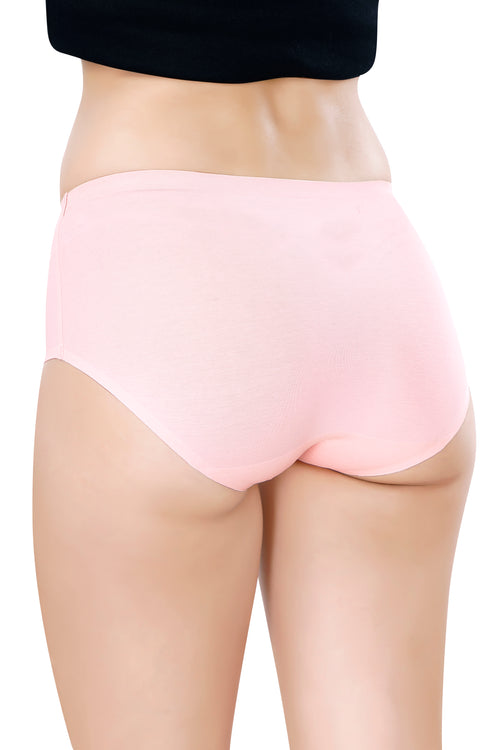 (PACK OF 3) LISSE SEAMLESS PANTY | PACK OF 3 | MID WAIST | COTTON HOSIERY | SOFT FARIC | NO STITCH PANTIES