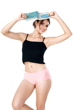(PACK OF 3) LISSE SEAMLESS PANTY | PACK OF 3 | MID WAIST | COTTON HOSIERY | SOFT FARIC | NO STITCH PANTIES