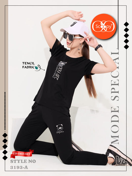 TENCEL T-SHIRT PYJAMA / PREMIUM COTTON TENCEL / M - XL