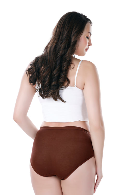 (PACK OF 3) MIST MODAL PANTY | PACK OF 3 | MID WAIST | COTTON MODAL | PREMIUM SOFT FARIC | SEAMLESS STITCH