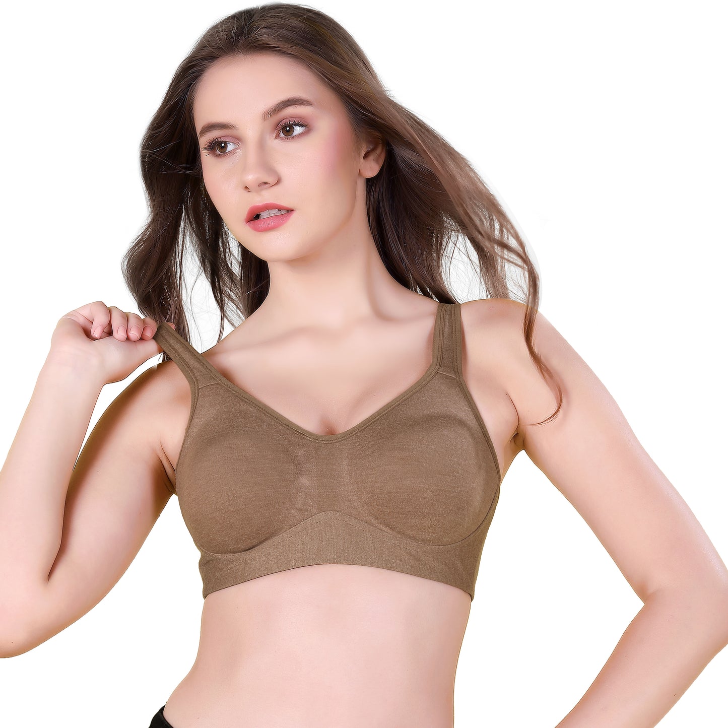 MINIMISER BRA / C & D CUP / NON-PADDED / NON-WIRED / DAILY WEAR / FULL CUP BRA