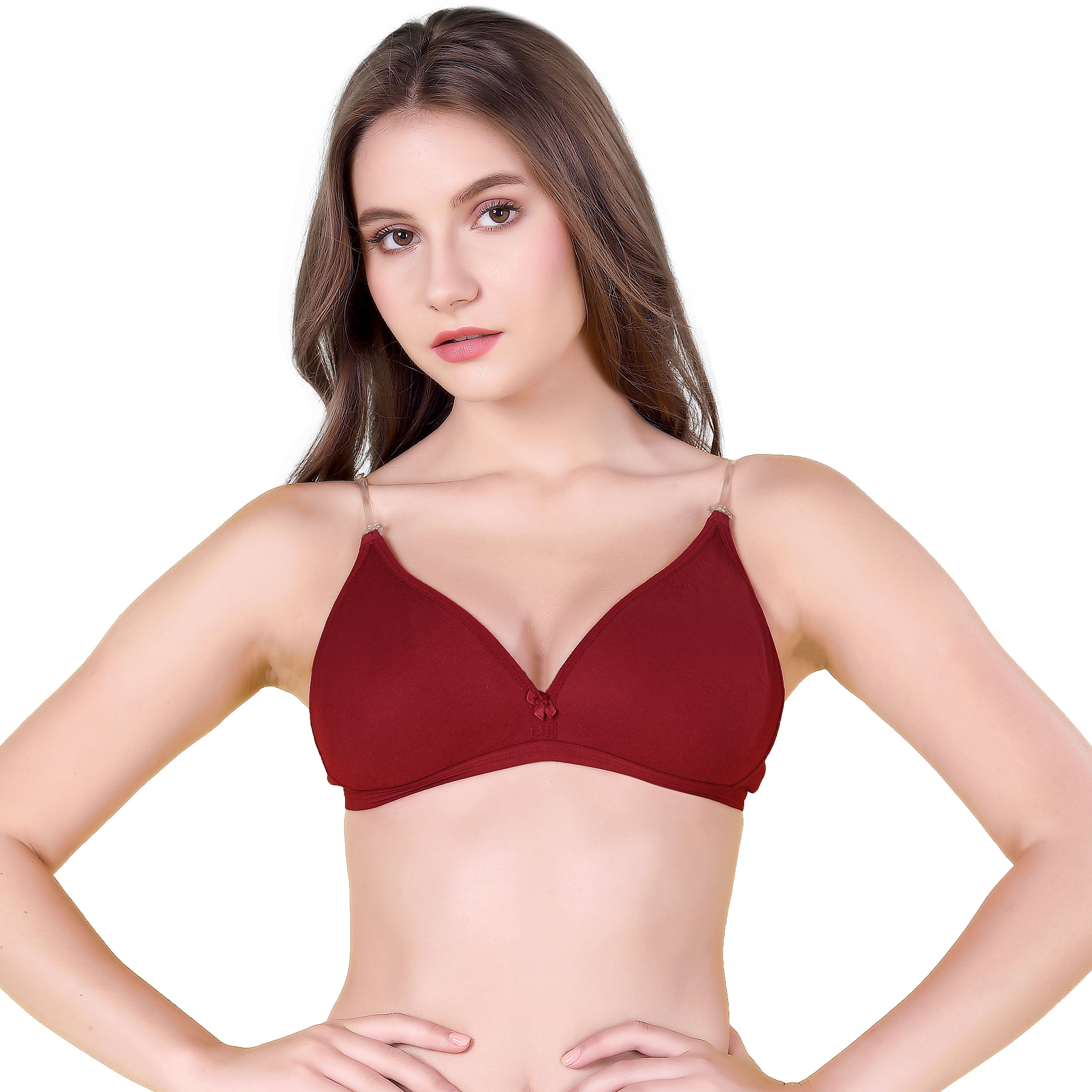 MIRROR BRA | B-CUP | NON-PADDED | NON-WIRED | BACKLESS BRA | FULL CUP BRA
