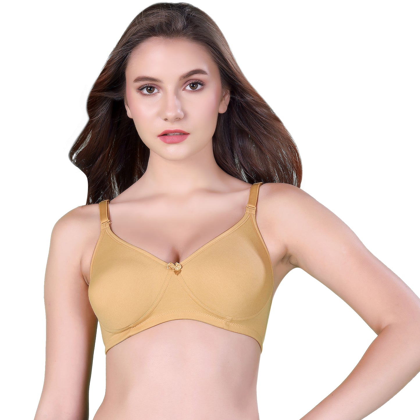 MUSE BRA / B & D CUP / NON-PADDED / NON-WIRED / LIGHTLY PADDED / FULL CUP BRA