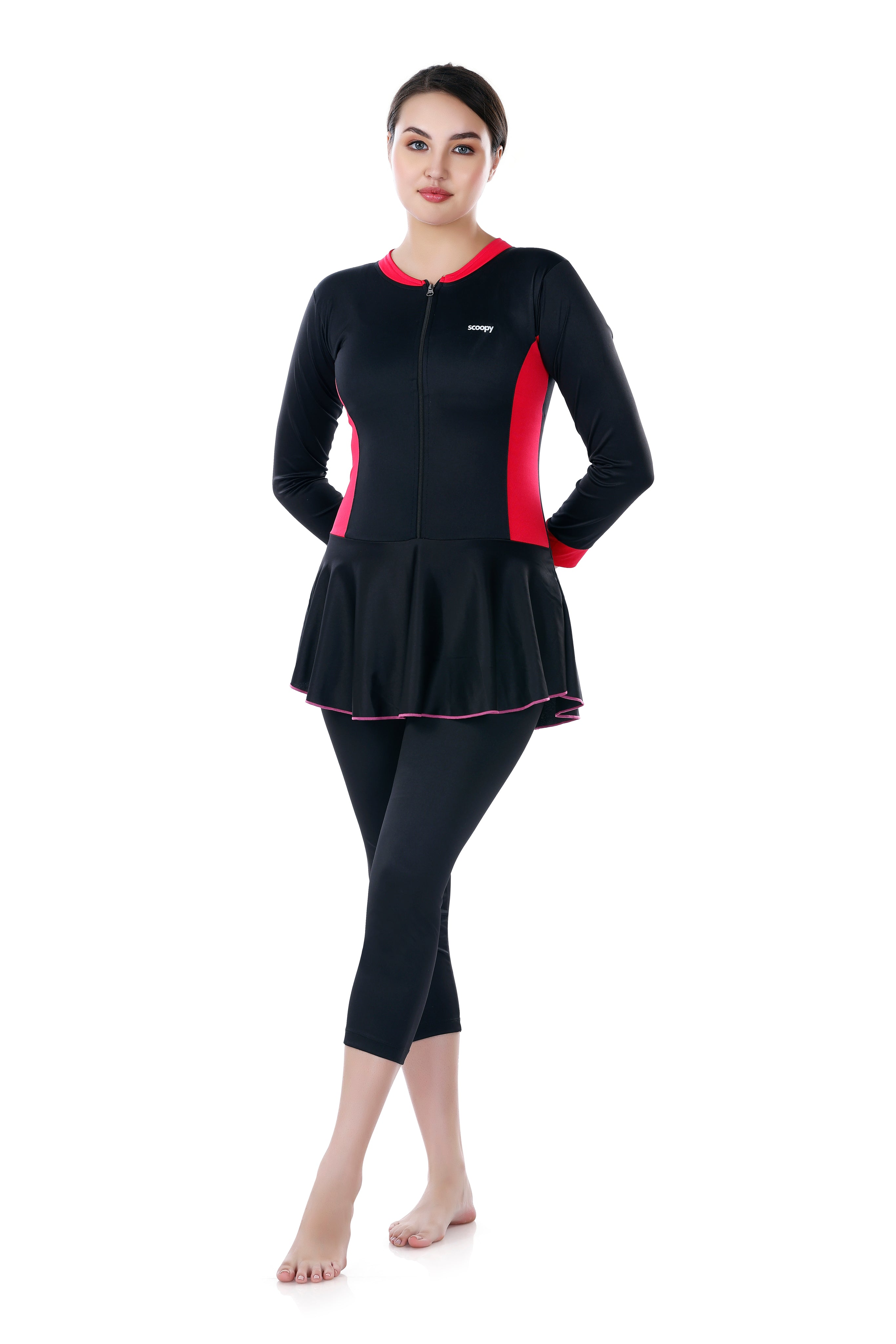 WL 222 FROCK AND CAPRI STYLE SWIMSUIT