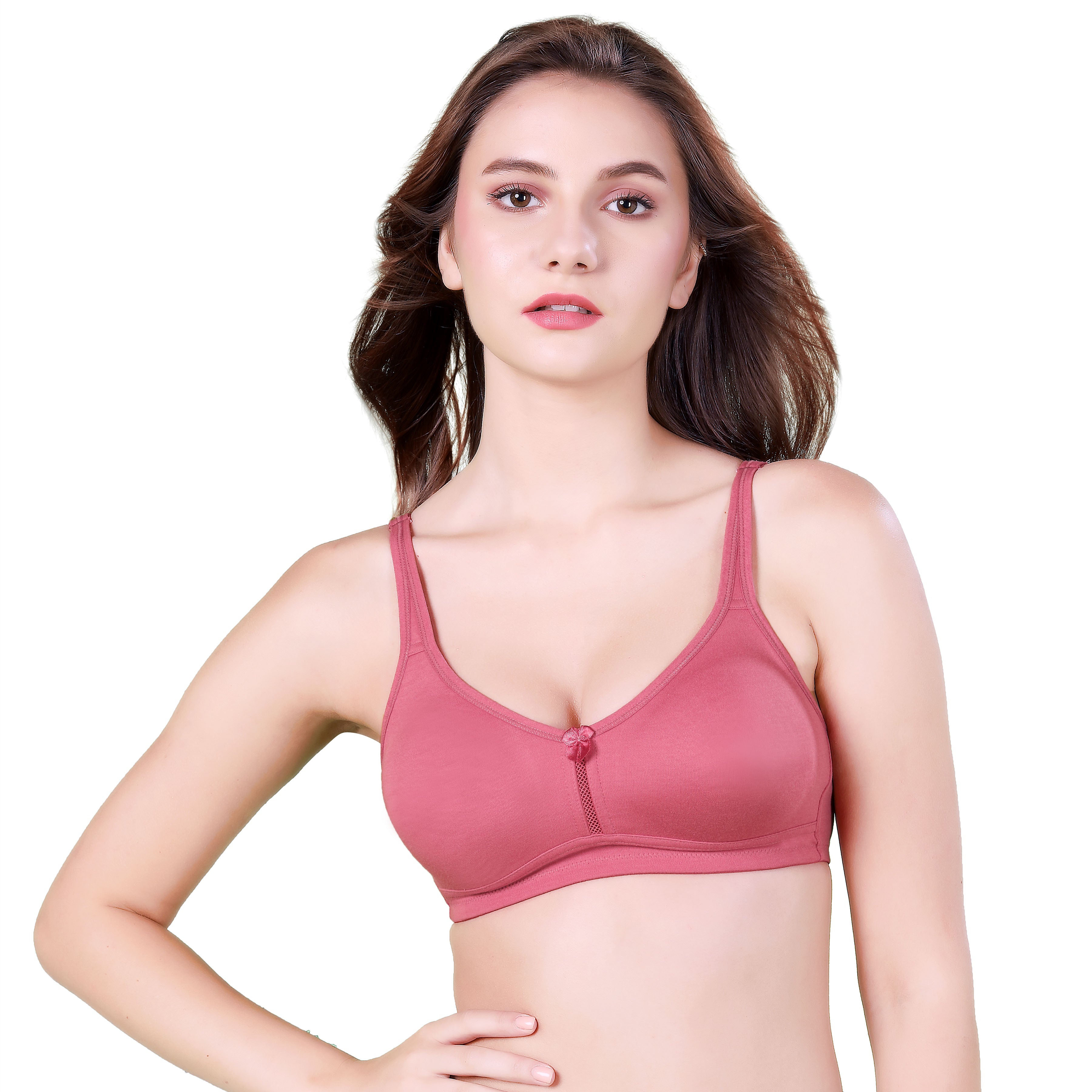 ROME BRA | C-CUP | NON-PADDED | NON-WIRED | COTTON HOSIERY | FULL CUP BRA | DAILY WEAR