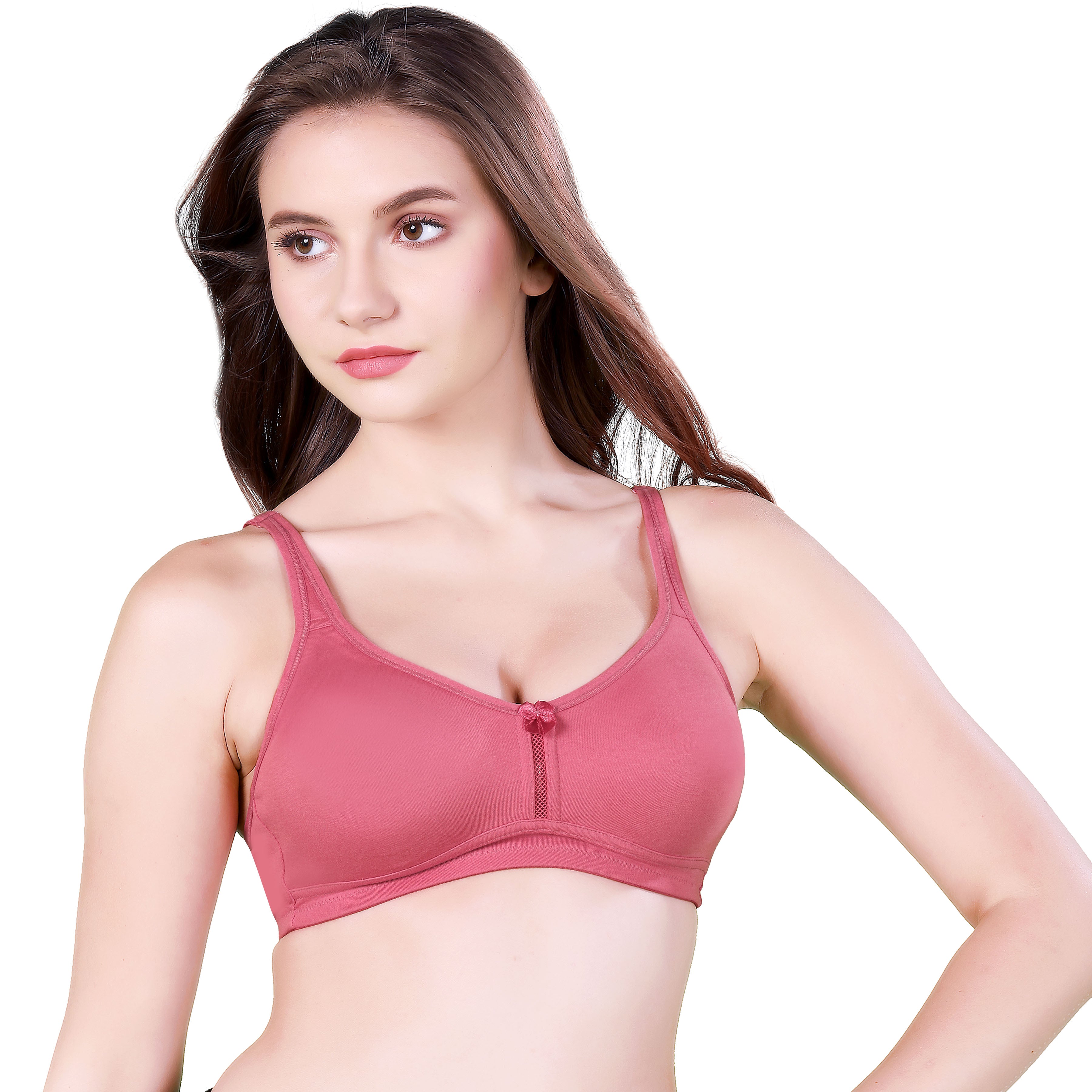 ROME BRA | C-CUP | NON-PADDED | NON-WIRED | COTTON HOSIERY | FULL CUP BRA | DAILY WEAR