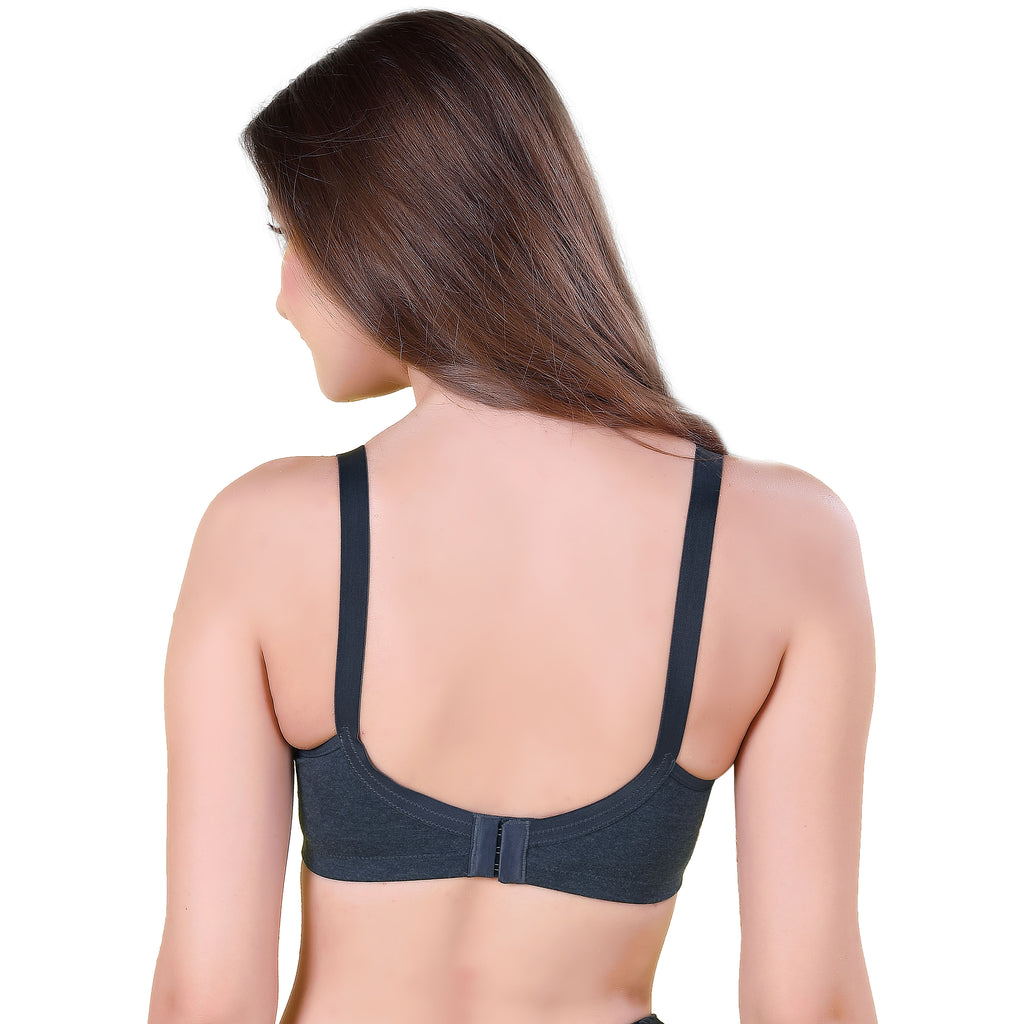 SPACER BRA | C & D CUP | NON-PADDED | NON-WIRED | T-SHIRT BRA | FULL CUP BRA | HIGH SUPPORT
